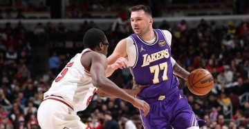 世俱杯-东契奇46+7+11詹姆斯24+5 湖人客场轻取公牛